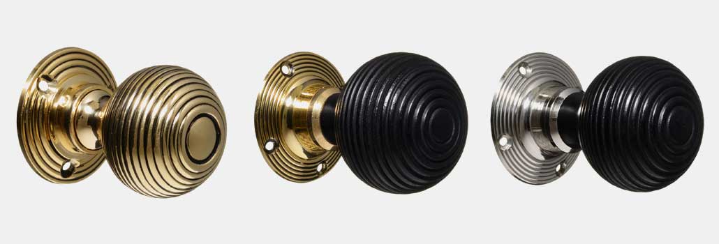 Beehive door knobs